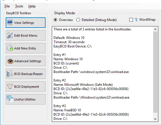 How to modify Boot settings & configure Bootloader